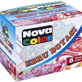 Nova Color Nc-238 6 Renk Ebru Boya