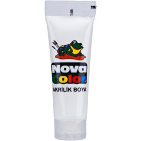 Nova Color Nc-259 Beyaz Akrilik Boya