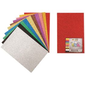 Nova Color Nc-272 Eva 20x30 cm 10'lu Karışık Renk Fon Karton