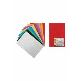 Nova Color Nc-272 Eva 20x30 cm 10'lu Karışık Renk Fon Karton