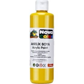 Nova Color NC-3010 250 gr Sarı Renk Akrilik Boya