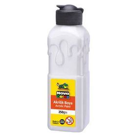 Nova Color NC-3014 250 gr Akrilik Boya Beyaz