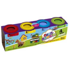Nova Color NC-4105 4'lü 130 GR X4 Maxi Oyun hamuru