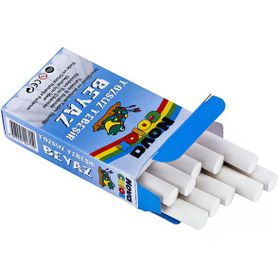 Nova Color NC-4110 10'lu Tozsuz Beyaz Tebeşir