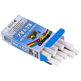 Nova Color NC-4110 10'lu Tozsuz Beyaz Tebeşir