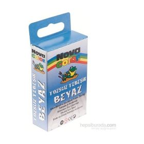 Nova Color NC-4110 10'lu Tozsuz Beyaz Tebeşir