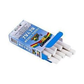 Nova Color NC-4110 10'lu Tozsuz Beyaz Tebeşir