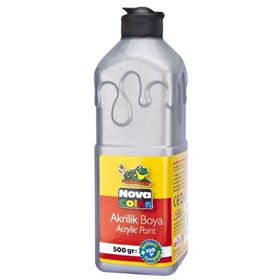 Nova Color NC-671 500 gr Gümüş Akrilik Boya