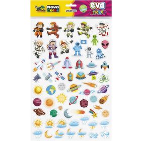 Nova Color NC-690 Uzay ve Gökyüzü Eva Sticker