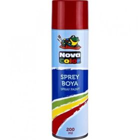 Nova Color NC-801 200 ml Kırmızı Sprey Boya