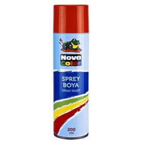 Nova Color NC-807 200 ML Turuncu Sprey Boya