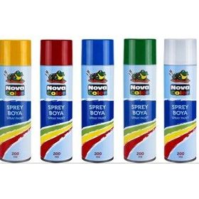 Nova Color NC-807 200 ML Turuncu Sprey Boya