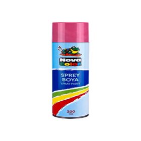Nova Color NC-809 200 ml Pembe Sprey Boya