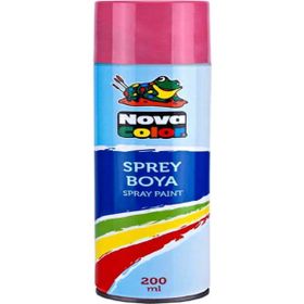 Nova Color NC-809 200 ml Pembe Sprey Boya