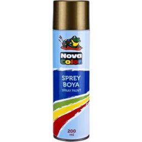 Nova Color NC-811 200 ml Altın Sprey Boya