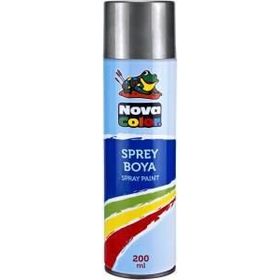 Nova Color NC-812 200 ml Gümüş Sprey Boya