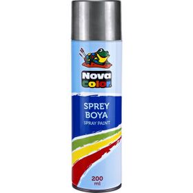 Nova Color NC-812 200 ml Gümüş Sprey Boya