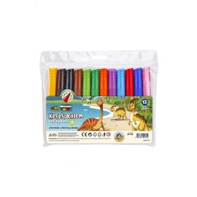 Nova Color NC-874 12'li Jumbo Keçeli Kalem Seti