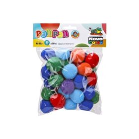 Nova Color NC-882 30 mm Karışık Renk 50'li Ponpon