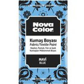 Nova Color NC-902 12 gr Mavi Toz Kumaş Boyası