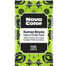 Nova Color NC-903 12 gr Yeşil Toz Kumaş Boyası
