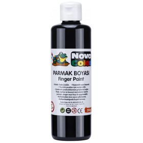 Nova Color NC445 Siyah 250 gr Parmak Boyası