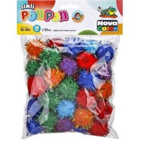 Nova Color NC885 Simli 30 mm Ponpon