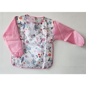 Nova color Pembe Student Desenli Large Boyama Önlüğü