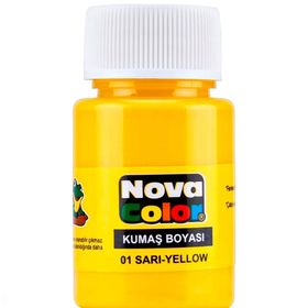 Nova Color Sarı Kumaş Boyası