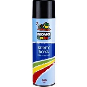 Nova Color Siyah Sprey Boya