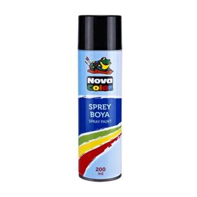 Nova Color Siyah Sprey Boya