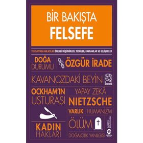 Nova Kitap - Bir Bakışta Felsefe (Ciltli)