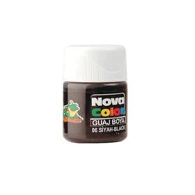 Nova NC-108 Siyah Şişe Guaj Boya