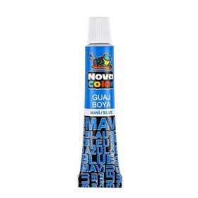 Nova NC 117 Color Tüp Mavi 12'li Guaj Boya