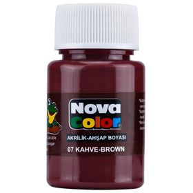 Nova NC-175 Kahve Şişe Akrilik Boya