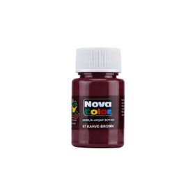Nova NC-175 Kahve Şişe Akrilik Boya