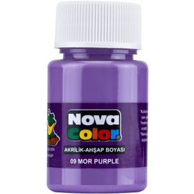 Nova NC-177 Mor Şişe Akrilik Boya