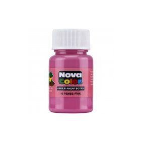 Nova NC-178 Pembe Şişe Akrilik Boya