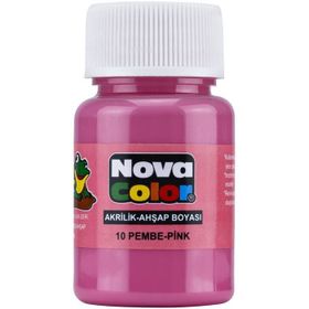 Nova NC-178 Pembe Şişe Akrilik Boya
