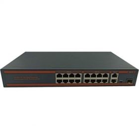 Nova ND1PG0411 4 Port Poe+ 10-100 Mbps 1 Port 10-100-1000 Uplink 1 Port SFP 78W Switch