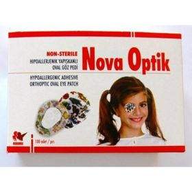 Nova Optik Yapışkanlı 50'li Çocuk Göz Pedi