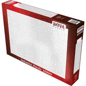 Nova Puzzle 1000 Parça Beyaz İmkansız - Fantastik Kesim