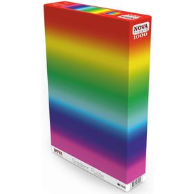 Nova Puzzle 1000 Parça Çok Renkli Gradyan Puzzle