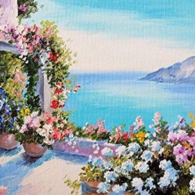 Nova Puzzle 1000 Parça Deniz Kenarındaki Ev Puzzle -