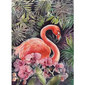 Nova Puzzle 1000 Parça Flamingo Tatiana Plovetskaya