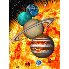 Nova Puzzle 1000 Parça Güneş Sistemi - Gezegenler