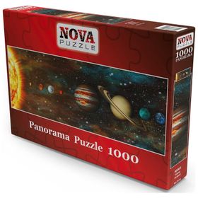 Nova Puzzle 1000 Parça Güneş Sistemi Panorama Puzzle