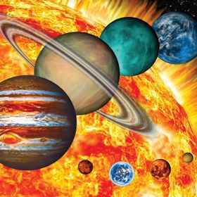 Nova Puzzle 1000 Parça Güneş Sistemi ve Sekiz Gezegen Puzzle