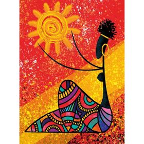 Nova Puzzle 1000 Parça Güneş ve Afrikalı Kadın Puzzle