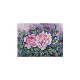 Nova Puzzle 1000 Parça İki Pembe Gül Puzzle - Tatiana Plovetskaya